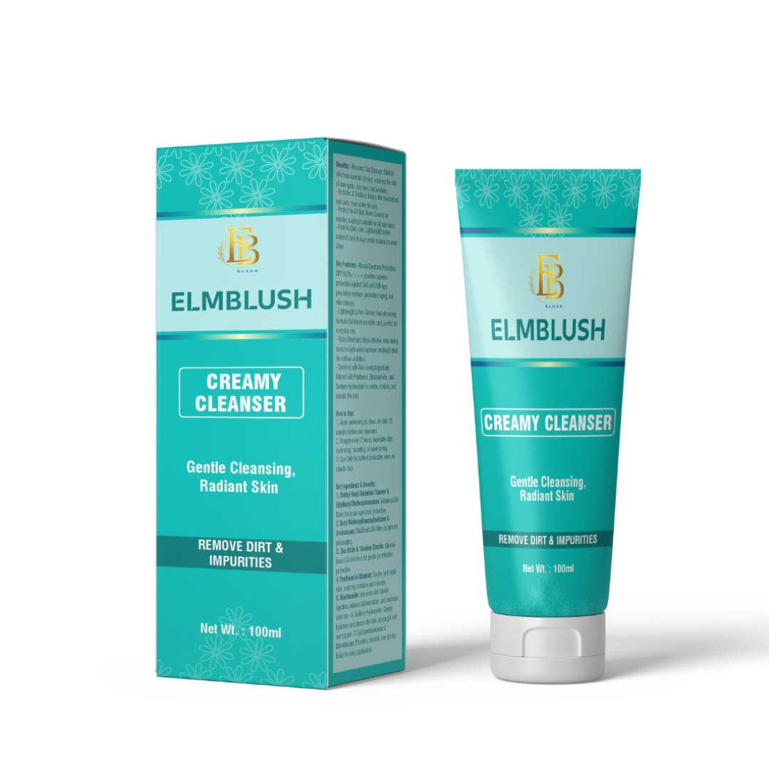 ELMBLUSH Creamy Cleanser-100ml