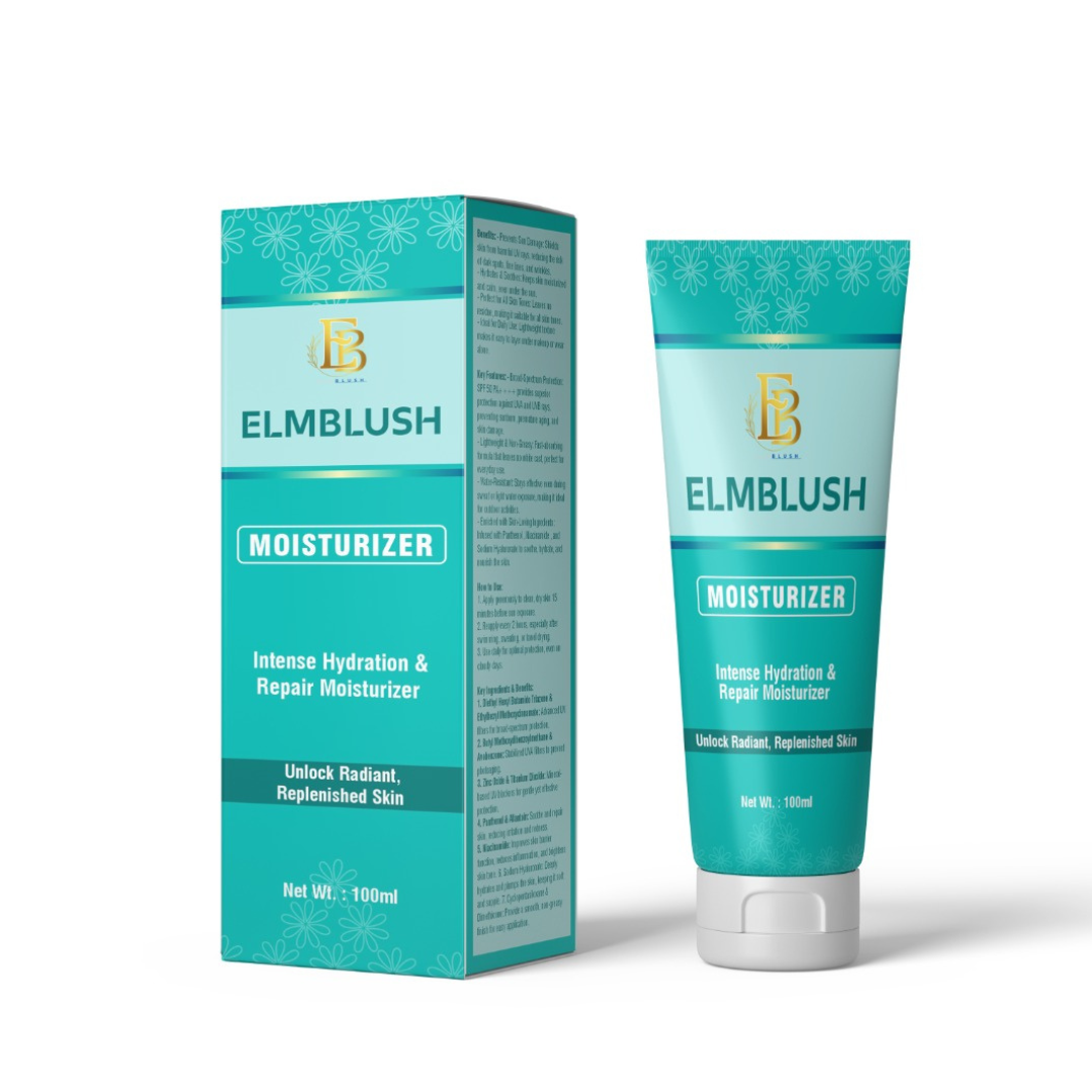 ELMBLUSH Intense Hydration & Repair Moisturizer -100ml