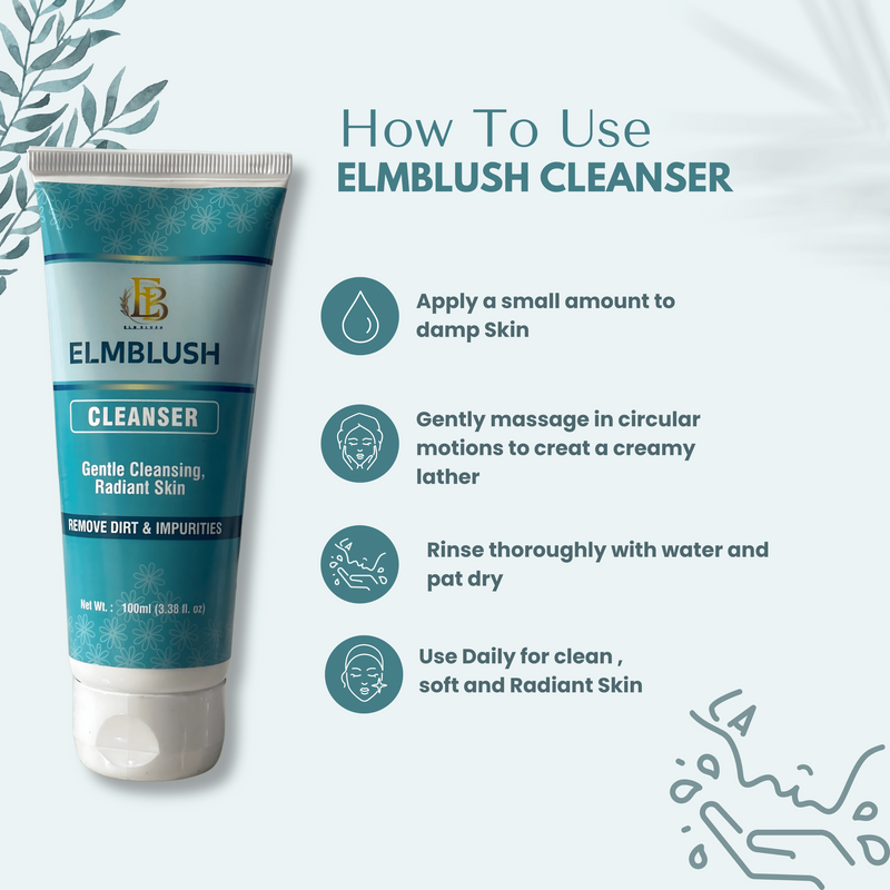 ELMBLUSH Creamy Cleanser-100ml