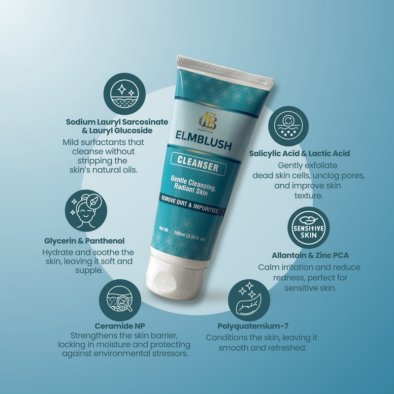 ELMBLUSH Creamy Cleanser-100ml