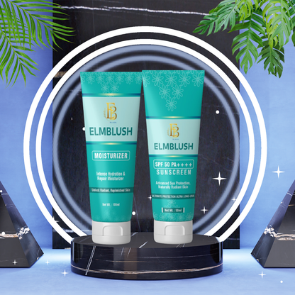 Moisturizer + Sunscreen | Combo Pack | Perfect for Hydration & Sun Protection