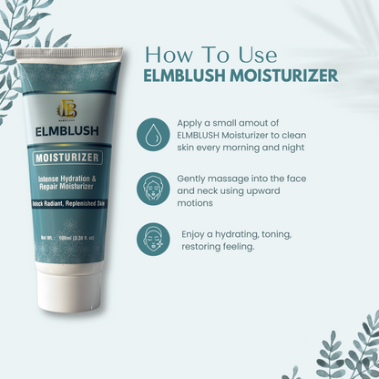 ELMBLUSH Intense Hydration & Repair Moisturizer -100ml